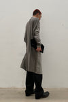 BORIS BIDJAN SABERI Midi Shirt SS22 SHIRT2 F1505F+F035 Charcoal Grey